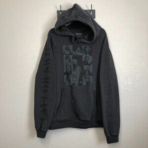 Taylor Swift The Eras Tour Gray Graphic Hoodie XL Swifty Fan Exclusive Concert